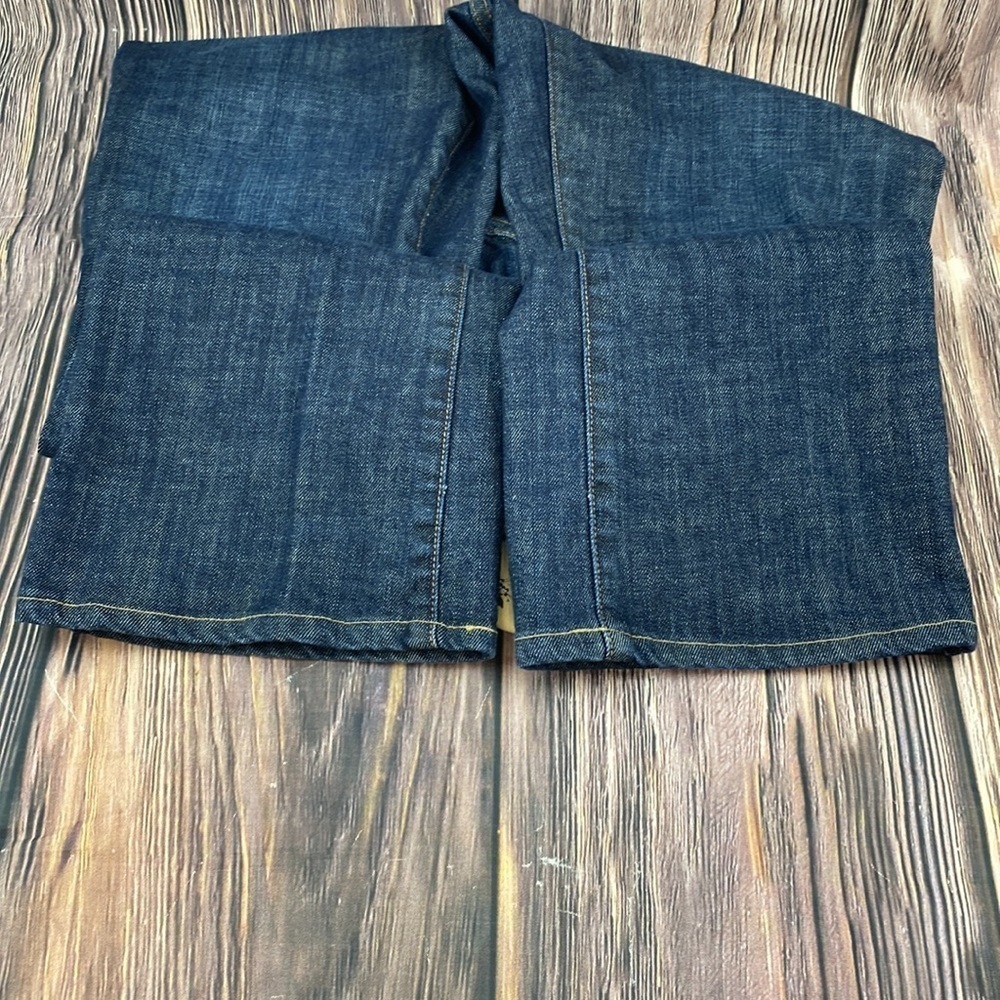 Gap Maturity Bootcut Dark Wash Stretch Blue Jeans- Size 4 - Picture 5 of 7
